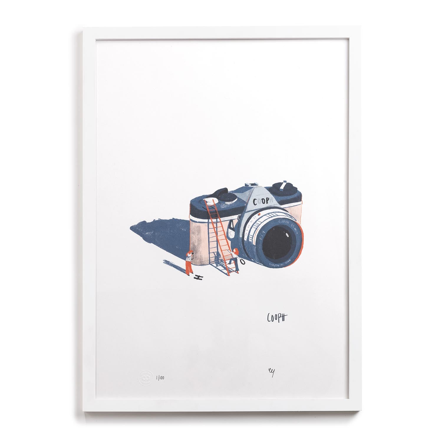 Art Print CAMERA by Lena Yokoyama – COOPH