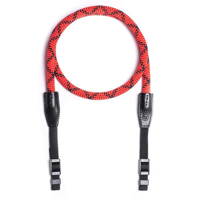 Rope Camera Strap in a loop with webbing ##duotoneredso