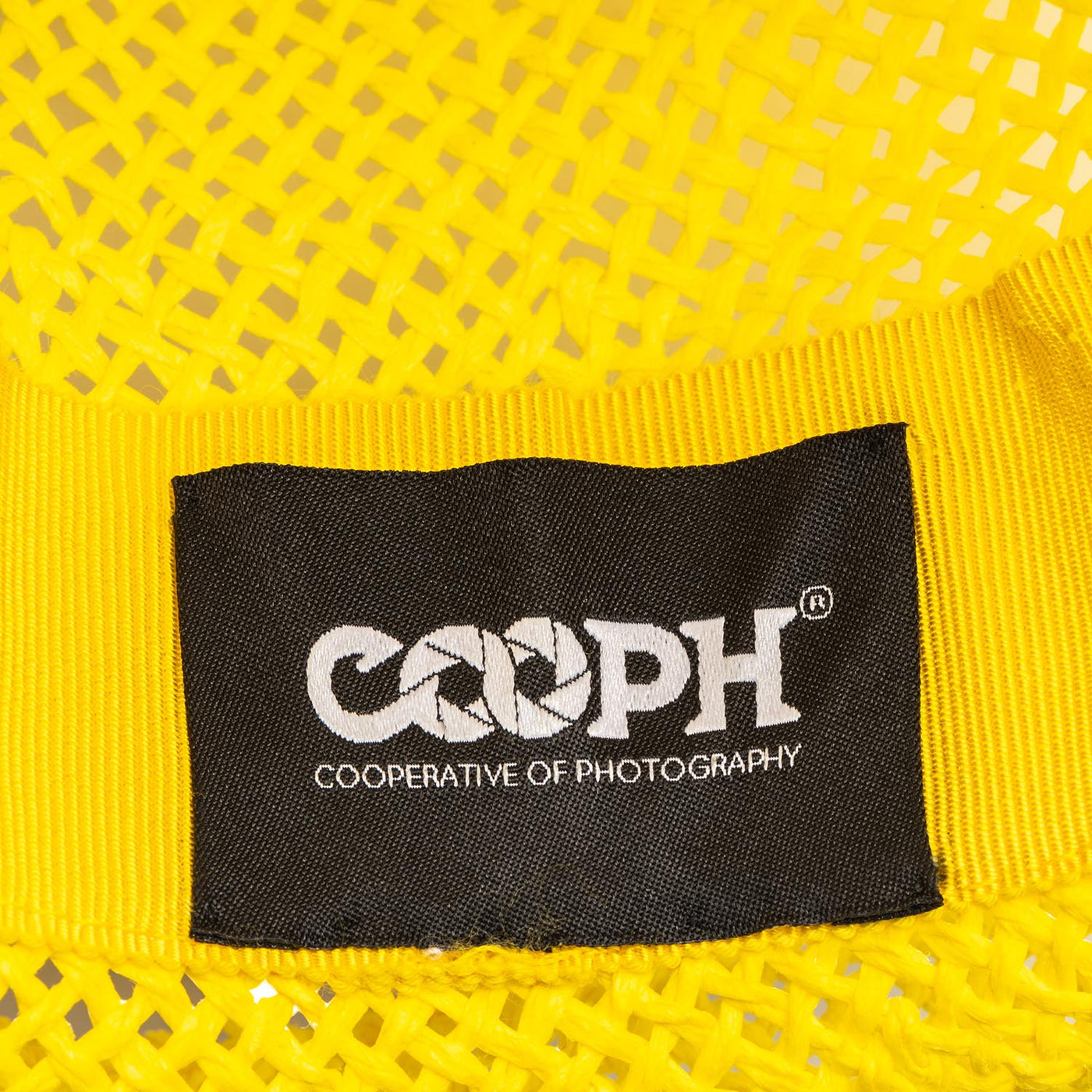 Metal COOPH logo on hat 