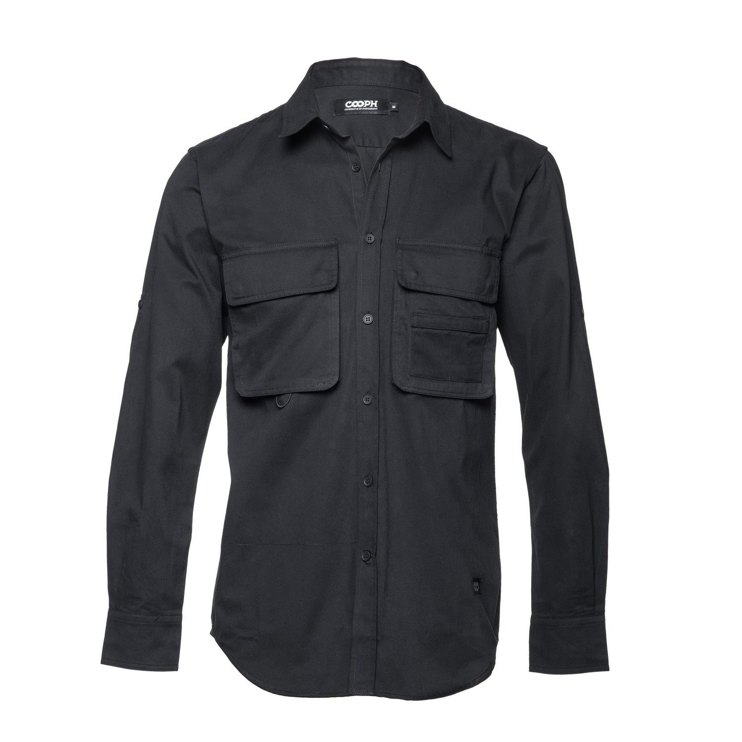 men's double pocket dress shirt Lee Double Pocket Snap Front Overshirt Cappucino (Size S)