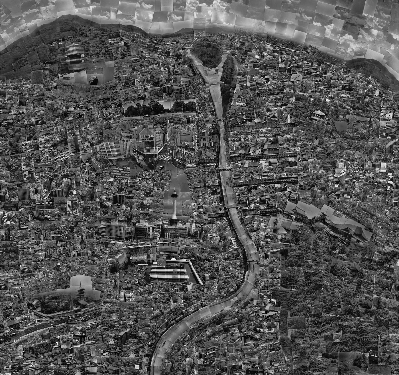 The kaleidoscopic cityscape maps of Sohei Nishino