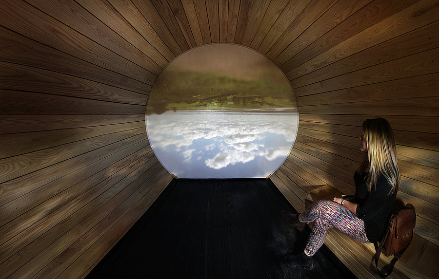 Sitting Inside An Immersive Camera Obscura