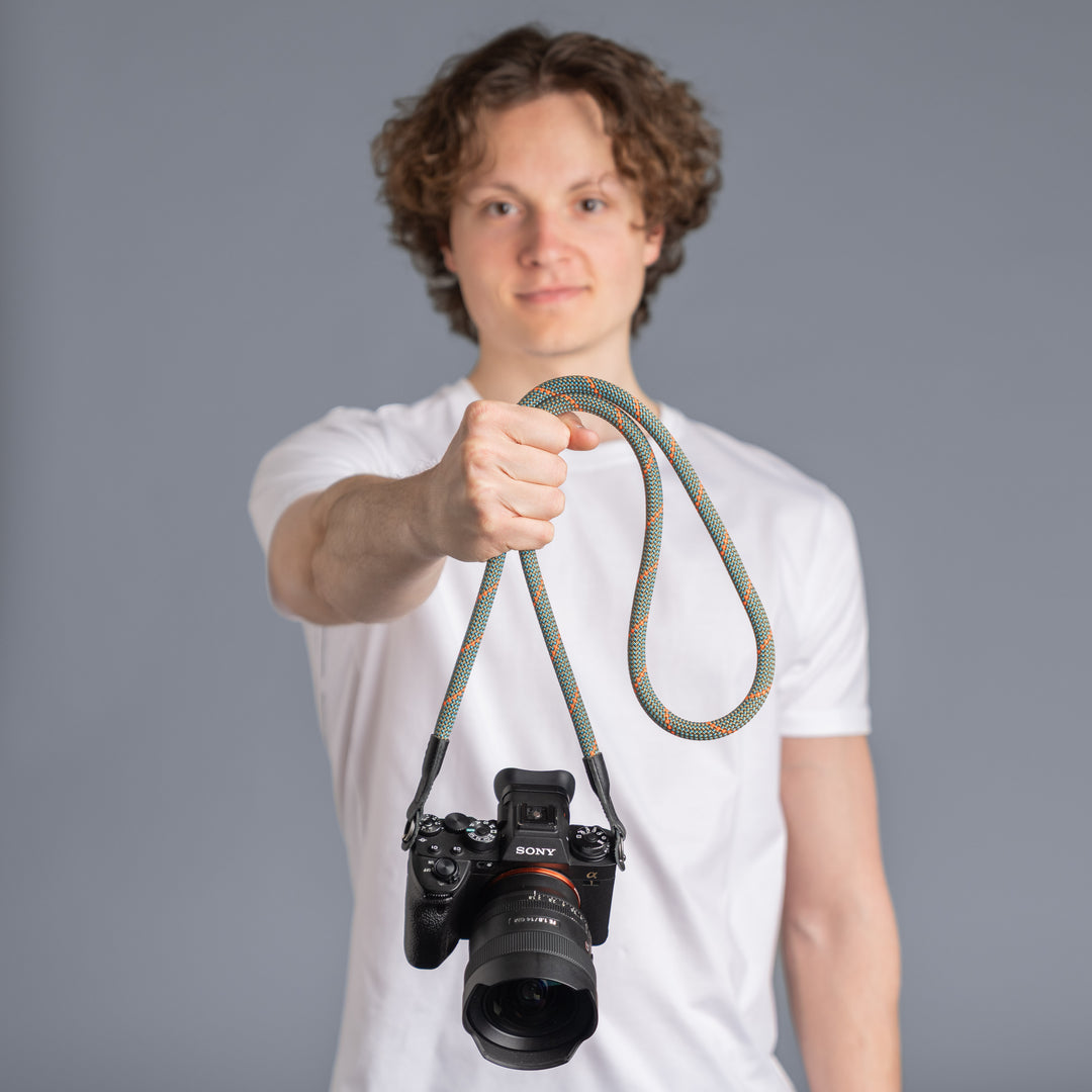 Rope Camera Strap - Orange Collection – COOPH