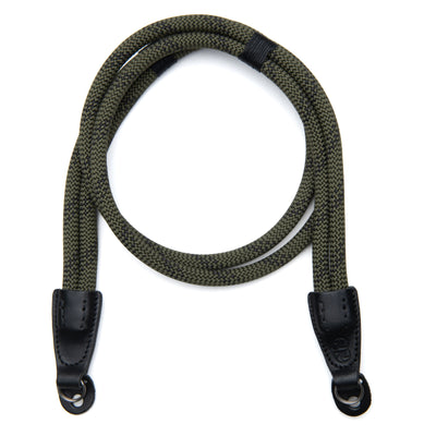Double Rope Camera Strap in a loop with metal rings ##duotoneolivering