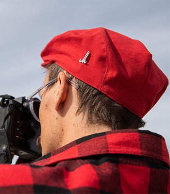 cooph-photographer-hat-red-in-use