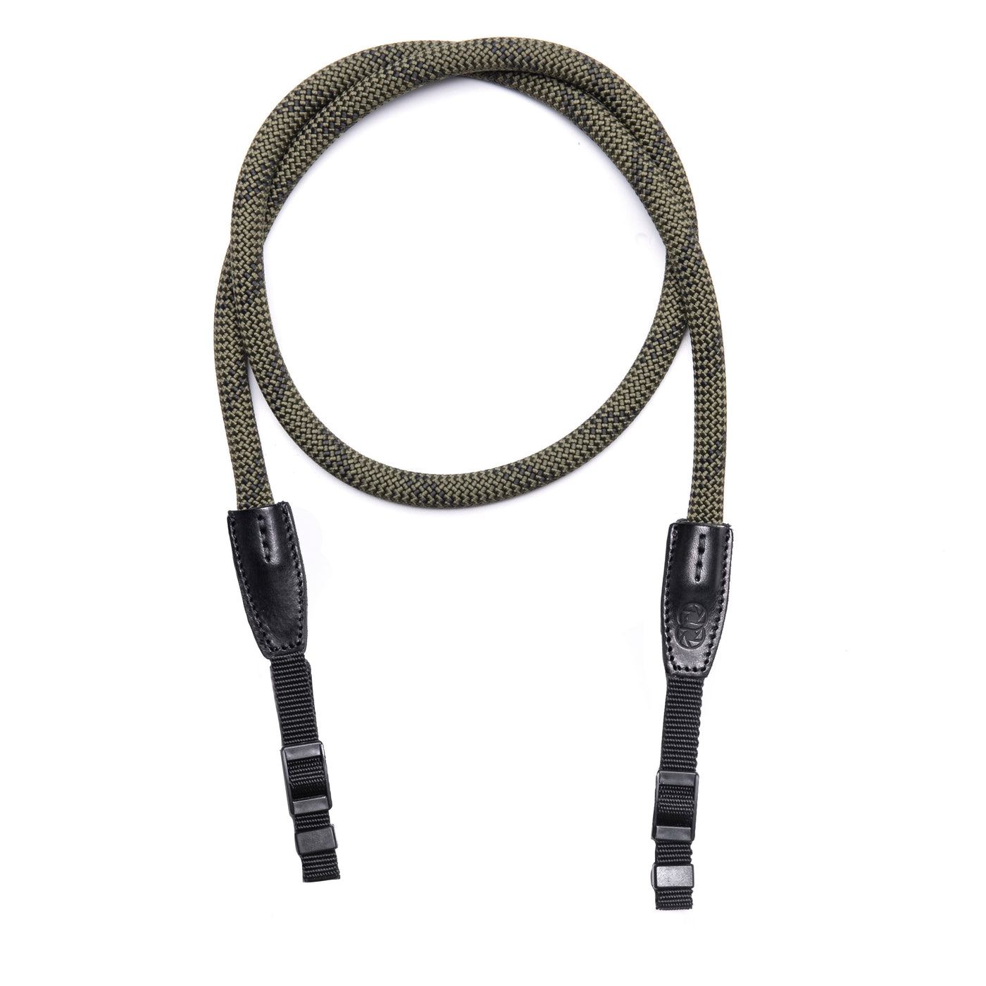 Rope Camera Strap in a loop with webbing ends