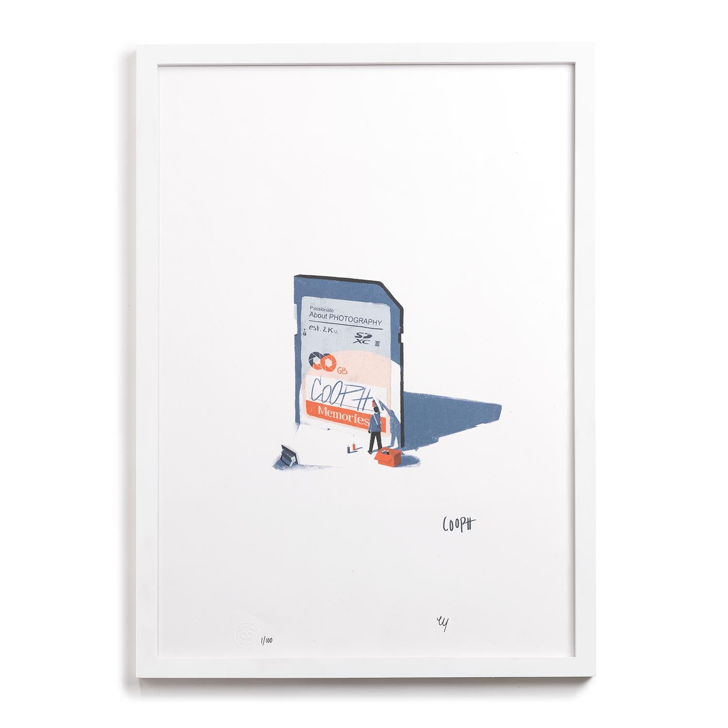 Art Print SD CARD by Lena Yokoyama – COOPH