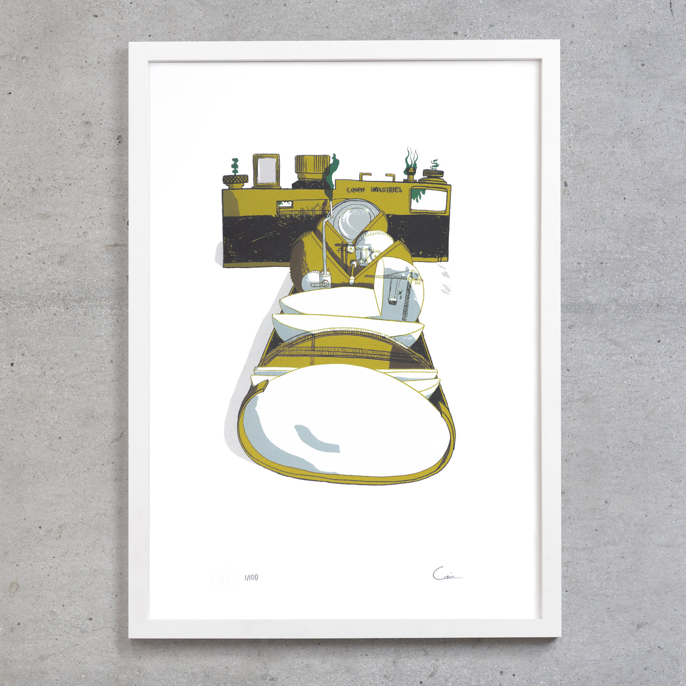 Art Print FACTORY by Julian Grein - Limited Edition