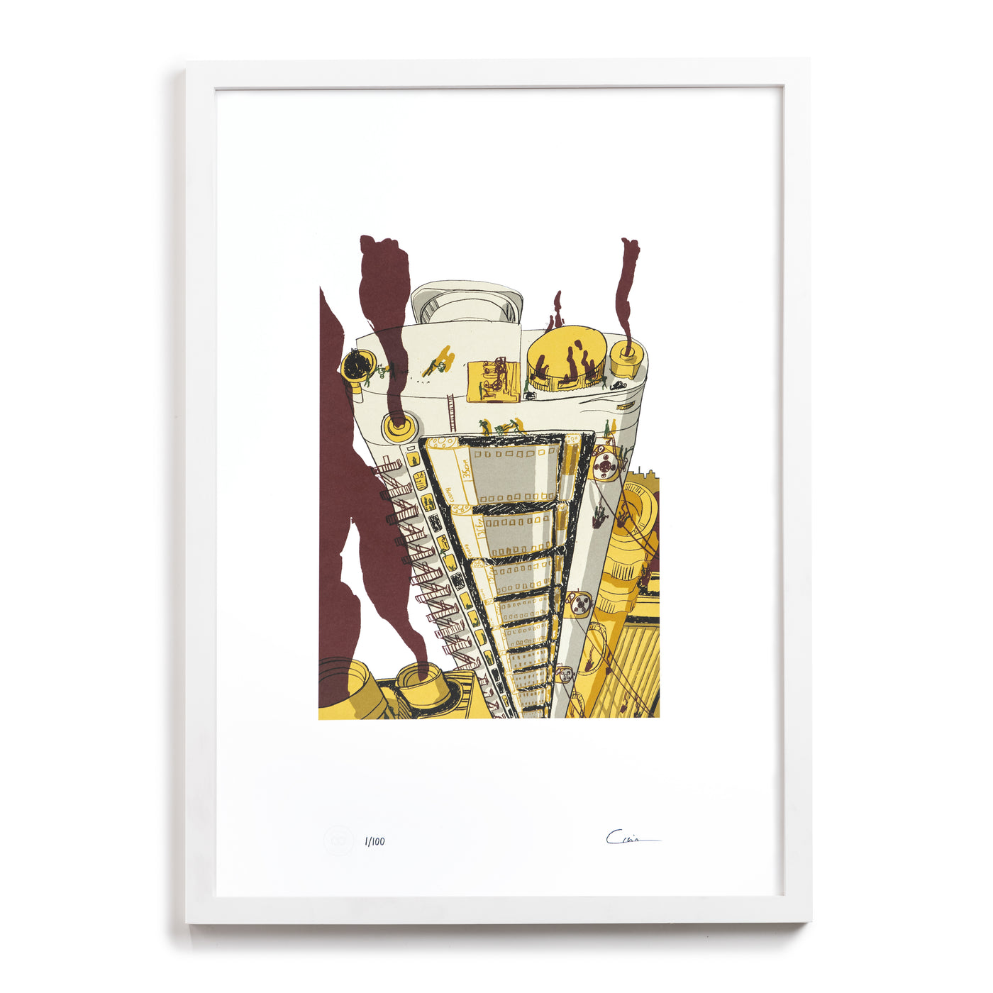 Art Print CITY by Julian Grein - Limited Edition
