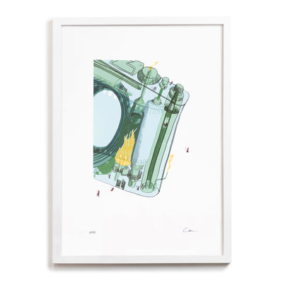 Art Print HEADQUARTER by Julian Grein - Limited Edition