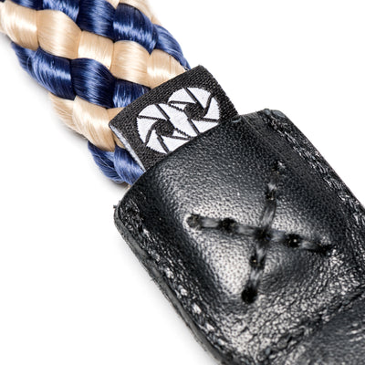 Leather ends of braid Strap 