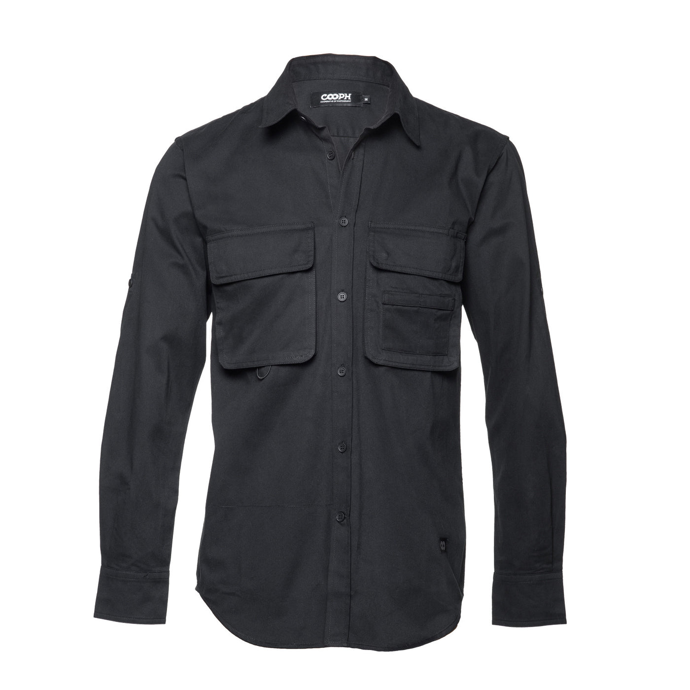 dress shirt with pocket Big Pocket Shirt DOUBLE ECLIPSE